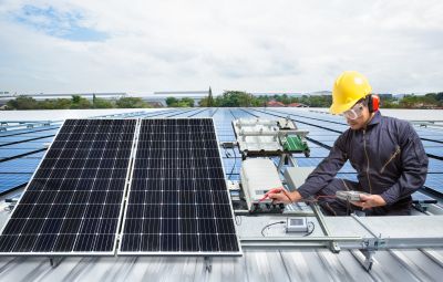Fall Solar Panel Service